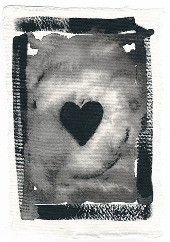 Heart Box - painting by Silvena Toncheva - watercolour