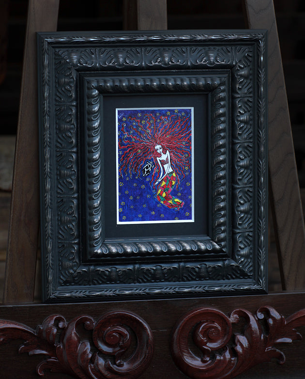 Dream With A Spotted Rabbit Print – Silvena Art